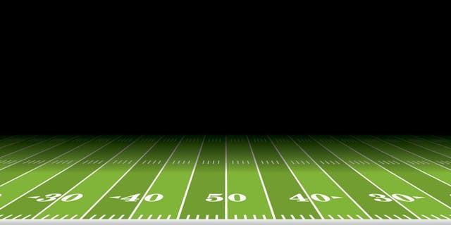 American Football Field Background Illustration