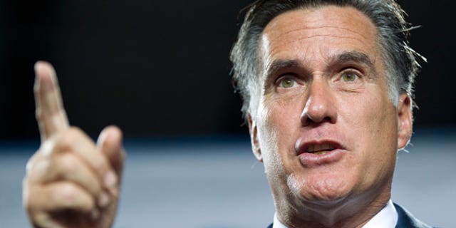 Sept. 6: Republican presidential hopeful former Massachusetts Gov. Mitt Romney talks about his plan for creating jobs and improving the economy during a speech at McCandless International Trucks.