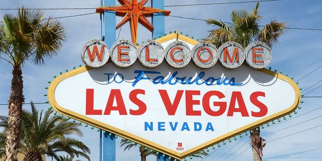 Mar 15, 2013; Las Vegas, NV, USA; General view of the "Welcome to Fabulous Las Vegas, Nevada" sign on Las Vegas Blvd. Mandatory Credit: Kirby Lee-USA TODAY Sports