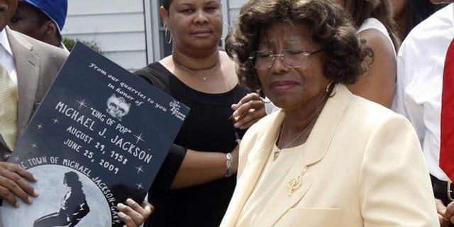 June 25: Katherine Jackson, mother of pop star Michael Jackson, attends a ceremony at the family's old home in Gary, Indiana.