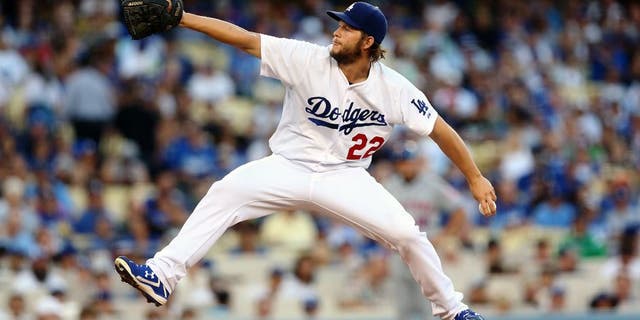 LOS ANGELES, CA - JULY 03: Clayton Kershaw #22 of the Los Angeles Dodgers throws a pitch against the New York Mets at Dodger Stadium on July 3, 2015 in Los Angeles, California. (Photo by Stephen Dunn/Getty Images)