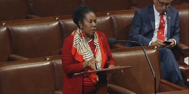 Sept. 28, 2016: Rep. Sheila Jackson Lee speaks on the House floor.