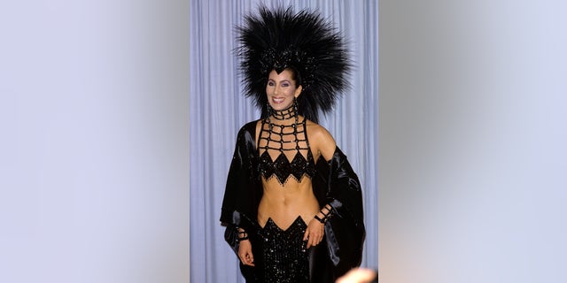 Cher's Bob Mackie showgirl ensemble is one of the most iconic outfits in Oscars history.