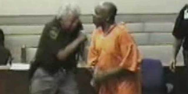 Courtroom video shows defendant tasered during hearing in Louisville.