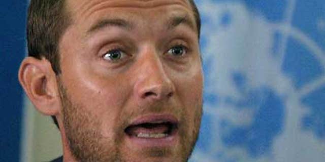 Sept. 1: Jude Law speaks during a press conference in Kabul, Afghanistan