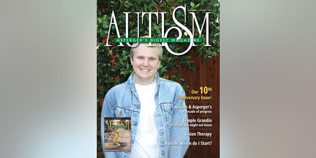 On the Cover: Nick appeared in the premiere issue of Autism Asperger's Digest, November 1999.