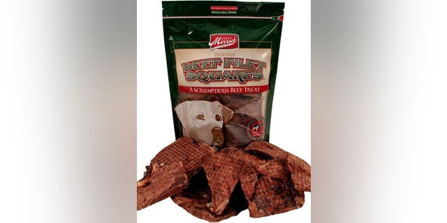 FDA: Merrick Beef Filet Squares for dogs may be contaminated with salmonella.