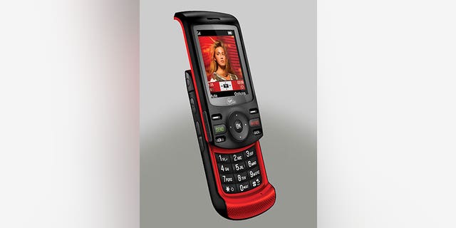 Virgin Mobile's 'Shuttle' phone, made by UTStarcom.