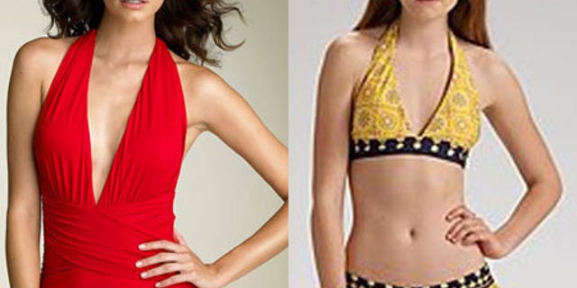 Apple shapes should look for one-pieces with v-neck cuts or narrowing waists.
