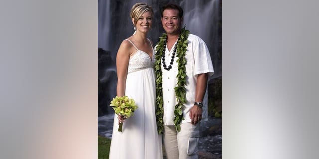 Jon and Kate Gosselin in happier times, shown here renewing their wedding vows in Hawaii in 2008.