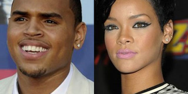 Chris Brown and Rihanna