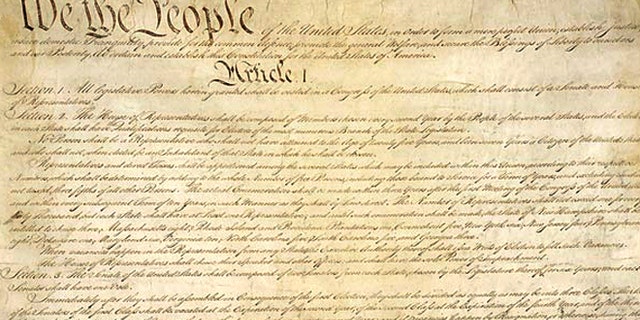 The United States Constitution. (ARCHIVES.GOV)