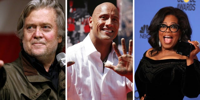 Steve Bannon said he thinks Dwayne “The Rock” Johnson’s career is ruined after his admiration for Oprah Winfrey’s Golden Globes speech.