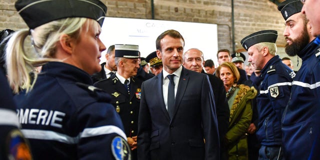 French President Emmanuel Macron has come under fire for taking a tougher stance on economic migrants.