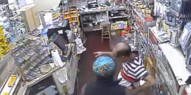 A convenience store owner was fatally shot Tuesday by a gunman, authorities said. The incident was captured on surveillance footage.