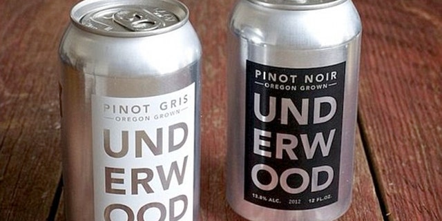 Union Wine Company is selling wine in a beer-style can.