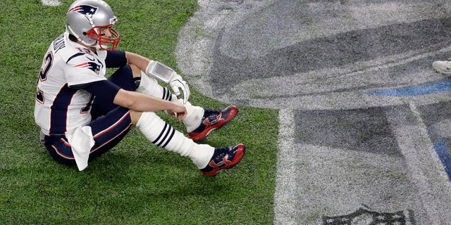 Social media users noticed Tom Brady did not shake Nick Foles' hand after the game.