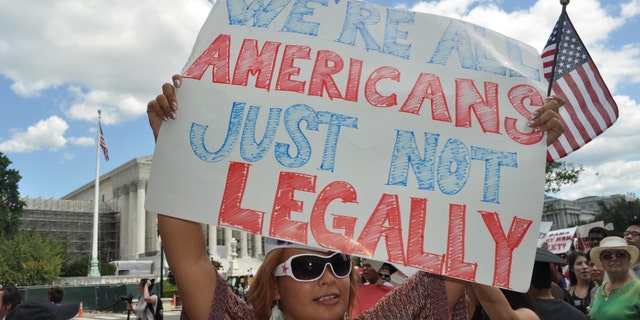 Over 250 so-called DREAMers, or undocumented youth who have been brought into the United States illegally by their parents, from 17 states gathered Monday at the Lutheran Church of the Reformation, just steps away from the nation’s Capitol building for the annual DREAM Act Graduation 2012. The group went on to march and protest outside of the Supreme Court of the United States.