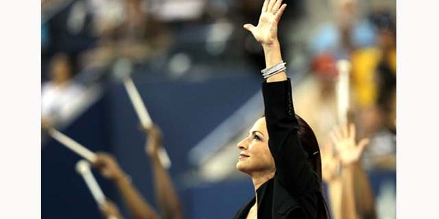 during day one of the 2010 U.S. Open at the USTA Billie Jean King National Tennis Center on August 30, 2010 in the Flushing neighborhood of the Queens borough of New York City.