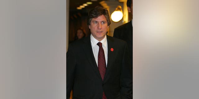 Amado Boudou on a November 6, 2009 file photo.