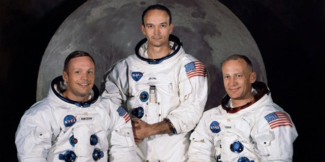 1. Neil Armstrong, Apollo 11, 1969: The crew of the Apollo 11 mission -- from left Neil Armstrong, Mission Commander, Michael Collins, Lt. Col. USAF, and Edwin Eugene Aldrin, also known as Buzz Aldrin, USAF Lunar Module pilot. In all, 12 Americans walked on the moon from 1969 to 1972.