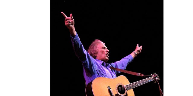 Don McLean performing today.