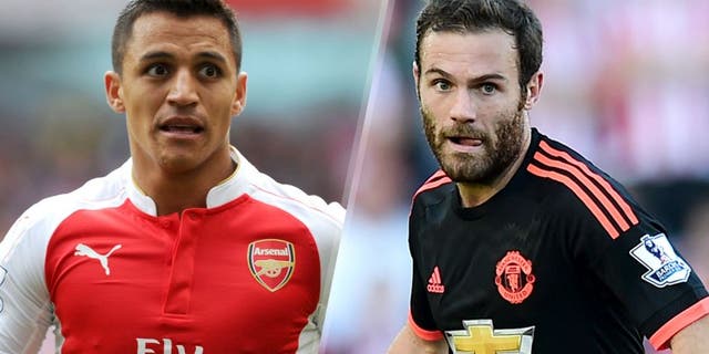 LONDON, ENGLAND - SEPTEMBER 12: Alexis Sanchez of Arsenal during the Barclays Premier League match between Arsenal and Stoke City on September 12, 2015 in London, United Kingdom. (Photo by Stuart MacFarlane/Arsenal FC via Getty Images)