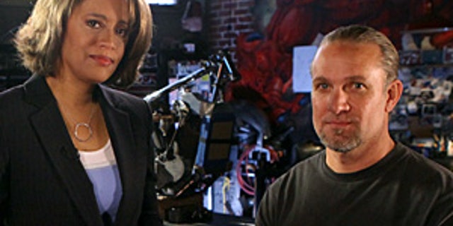 NIGHTLINE - In his first interview since the break-up of his marriage to Oscar-winning actress Sandra Bullock, Jesse James sits down with "Nightline�s" Vicki Mabrey to tell his side of the story and respond to the tough questions. �Nightline�s� exclusive interview with Jesse James airs on ABC News' "Nightline" Tuesday, May 25, 2010 at 11:35pm (ET/PT). (ABC/Patrick Wymore) VICKY MABREY, JESSE JAMES