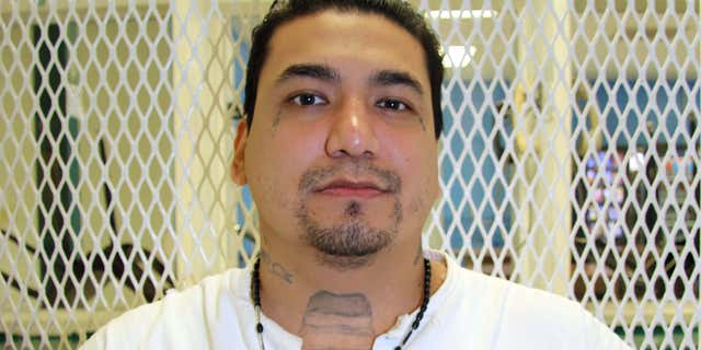 Sept. 2, 2015: Death row inmate Juan Garcia is photographed in a visiting cage at the Texas Department of Criminal Justice Polunsky Unit near Livingston, Texas.