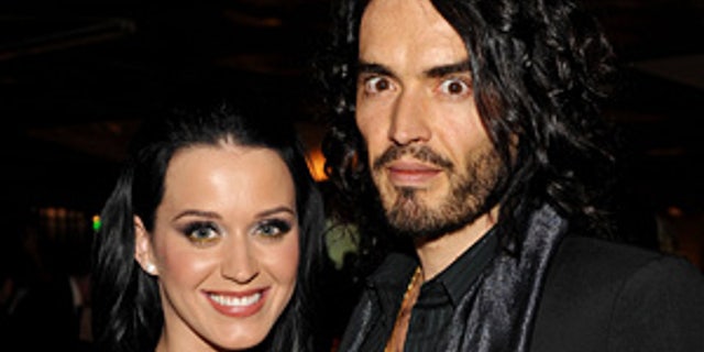 BEVERLY HILLS, CA - JANUARY 16: Singer Katy Perry and actor/comedian Russell Brand attend The Art of Elysium's 3rd Annual Black Tie Charity Gala "Heaven" on January 16, 2010 in Beverly Hills, California. (Photo by John Shearer/WireImage)