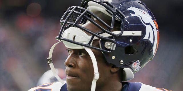 HOUSTON, TX - AUGUST 22: DeMarcus Ware #94 of the Denver Broncos waits on the field before the start of their game against the Houston Texans at NRG Stadium on August 22, 2015 in Houston, Texas. (Photo by Scott Halleran/Getty Images)