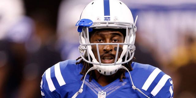Sep 21, 2015; Indianapolis, IN, USA; Indianapolis Colts wide receiver T.Y. Hilton (13) warms up before the game against the New York Jets at Lucas Oil Stadium. Mandatory Credit: Brian Spurlock-USA TODAY Sports
