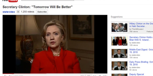 Oct. 19: In a message posted on YouTube, U.S. Sec. of State Hillary Clinton said she was saddened by recent suicides by young people who were bullied for being gay, or because people thought they were gay.