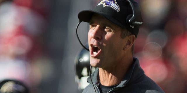 Ravens coach John Harbaugh voiced frustration after Sunday's loss to Cincinnati.