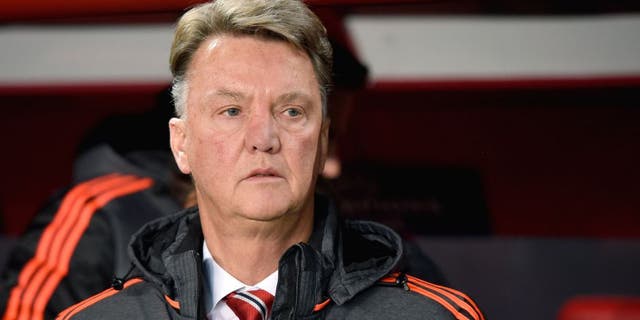 KHIMKI, RUSSIA - OCTOBER 21: Head coach Louis van Gaal of Manchester United FC looks on during the UEFA Champions League Group B match between CSKA Moscow and Manchester United FC at the Arena Khimki Stadium on October 21, 2015 in Moscow, Russia. (Photo by Epsilon/Getty Images)