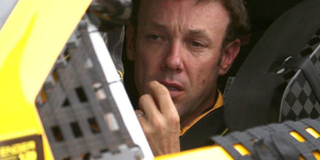 TALLADEGA, AL - OCTOBER 24: Matt Kenseth, driver of the #20 DeWalt Toyota, sits in his car during qualifying for the NASCAR Sprint Cup Series CampingWorld.com 500 at Talladega Superspeedway on October 24, 2015 in Talladega, Alabama. (Photo by Chris Graythen/NASCAR via Getty Images)