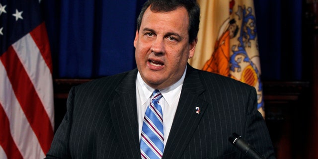 FILE: New Jersey Gov. Chris Christie