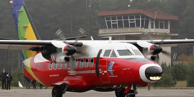 Oct. 19: A small plane taxis at the airport in Szymany, Poland. Lawyers and rights activists believe that this was the airport used to ferry terrorism suspects in and out of Poland when the CIA ran a secret prison in the eastern European country.