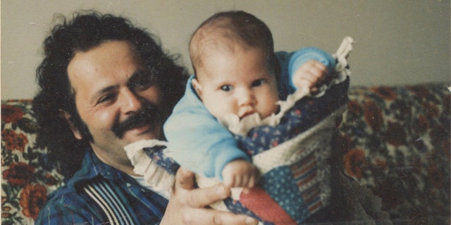 Benjamin Risha and his father.