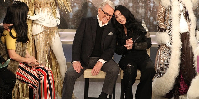 Bob Mackie with Cher today.