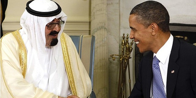 June 29, 2010: President Obama meets with King Abdullah of Saudi Arabia in the Oval Office.