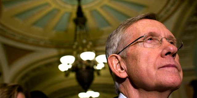 Senate Majority Leader Harry Reid is seen on Capitol Hill in Washington Nov. 3. (AP)