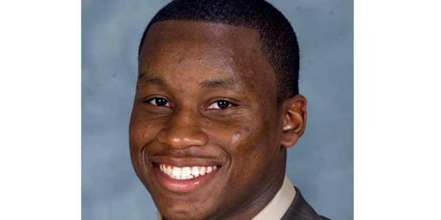 This photo released by Mississippi State Athletics shows Nick Bell.