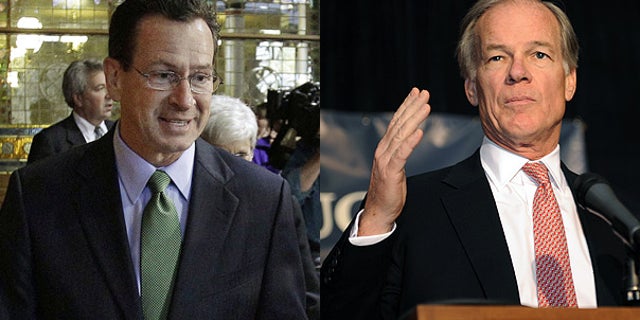 Nov. 3: Democrat Dan Malloy, left, and Republican Tom Foley, both candidates for Connecticut governor.
