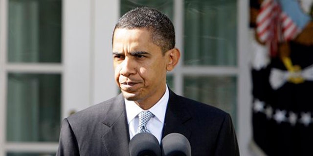 President Barack Obama speaks in the Rose Garden of the White House in Washington, Friday, Nov. 6, 2009. (AP)