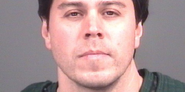 Nov. 7, 2012: In a photo provided by the Livingston County Sheriff, Raulie Wayne Casteel is shown in a booking mug in Howell, Mich.