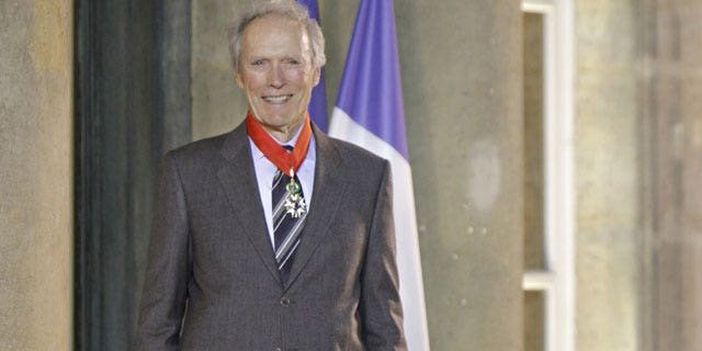 Nov. 13: U.S. actor and director Clint Eastwood is seen after being awarded the "Commandeur de la Legion d'Honneur" (Commander of the Legion of Honor), at the Elysee Palace, in Paris.