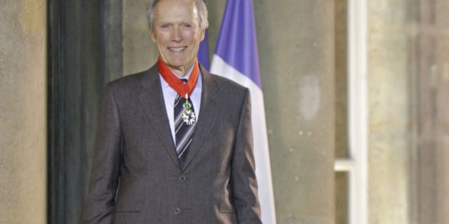 Nov. 13: U.S. actor and director Clint Eastwood is seen after being awarded the "Commandeur de la Legion d'Honneur" (Commander of the Legion of Honor), at the Elysee Palace, in Paris.