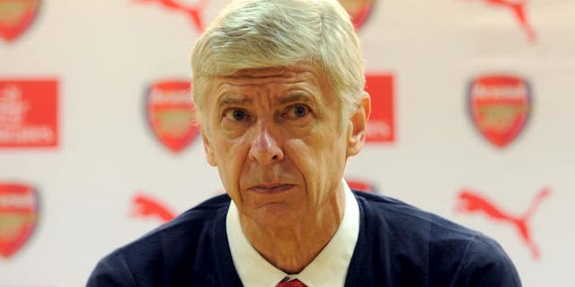 LONDON, ENGLAND - OCTOBER 15: Arsenal Manager Arsene Wenger speaks during a press conference at Emirates Stadium on October 15, 2015 in London, England. (Photo by David Price/Arsenal FC via Getty Images)