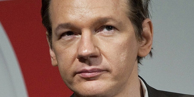 This Aug. 14, 2010, photo shows WikiLeaks founder Julian Assange in Stockholm, Sweden.